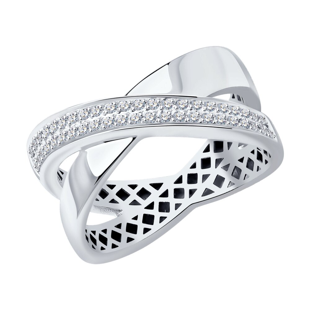 

Кольцо из золота р.  SOKOLOV Diamonds 1012539-3, бриллиант, 1012539-3
