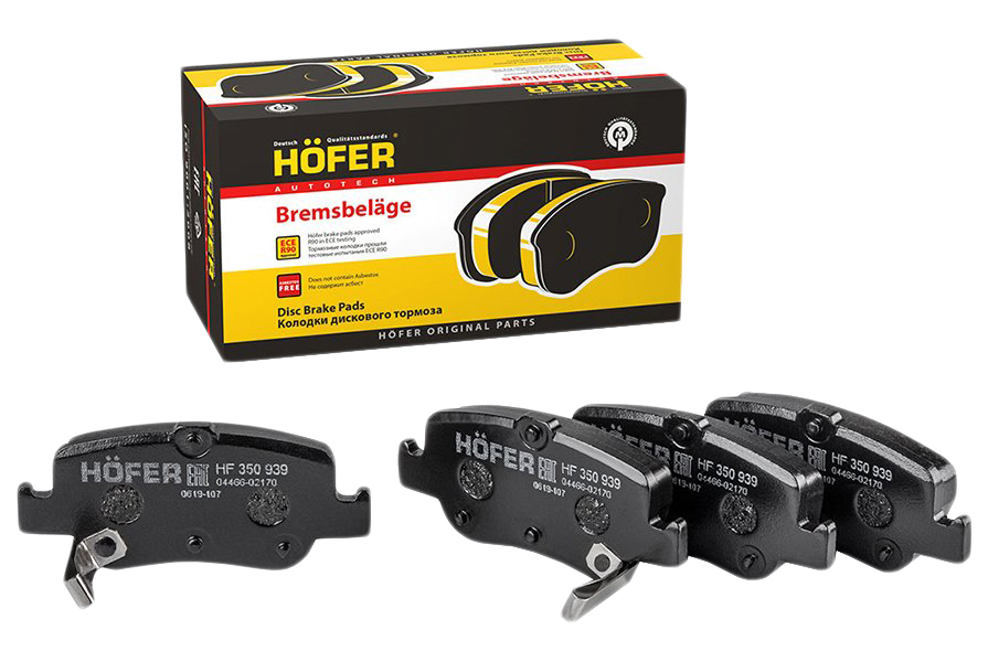 

Тормозные колодки HOFER HF 350 929