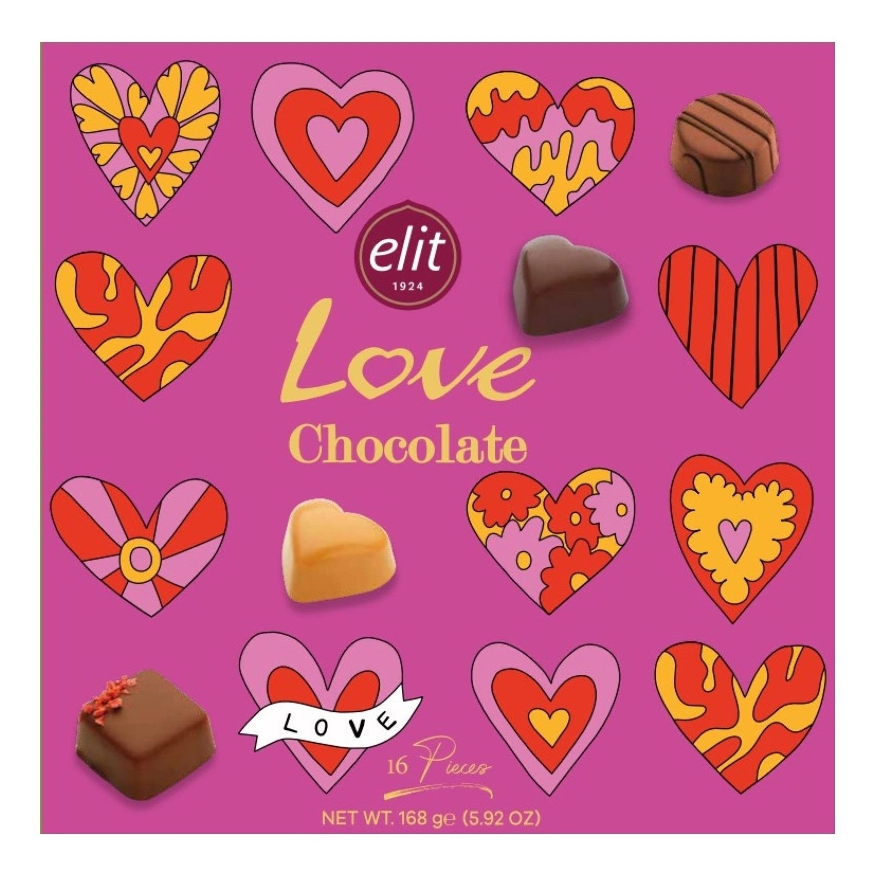 Конфеты Elit 1924 Love Chocolate ассорти 168 г