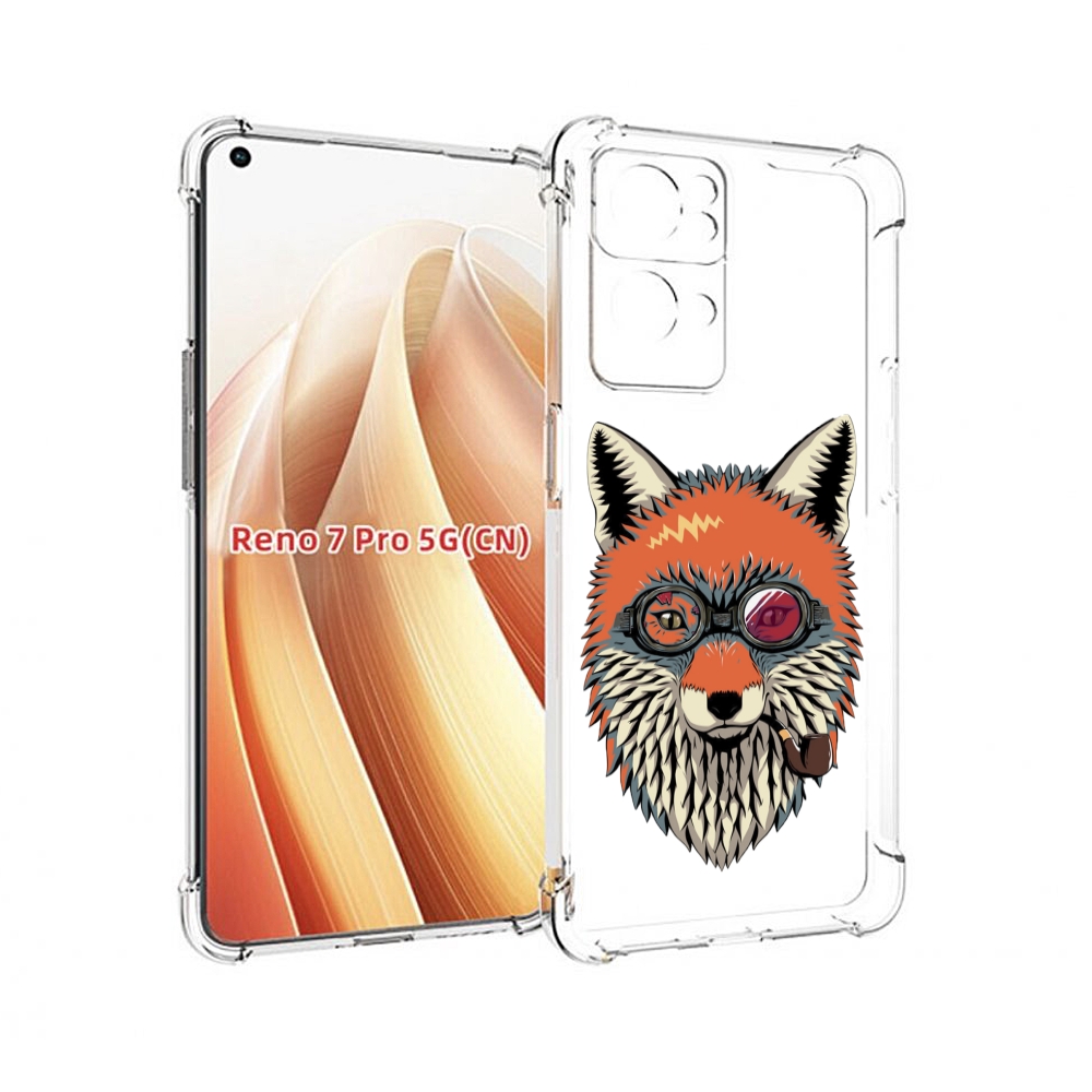 

Чехол MyPads Деловой лис для OPPO Reno7 Pro 5G, Прозрачный, Tocco