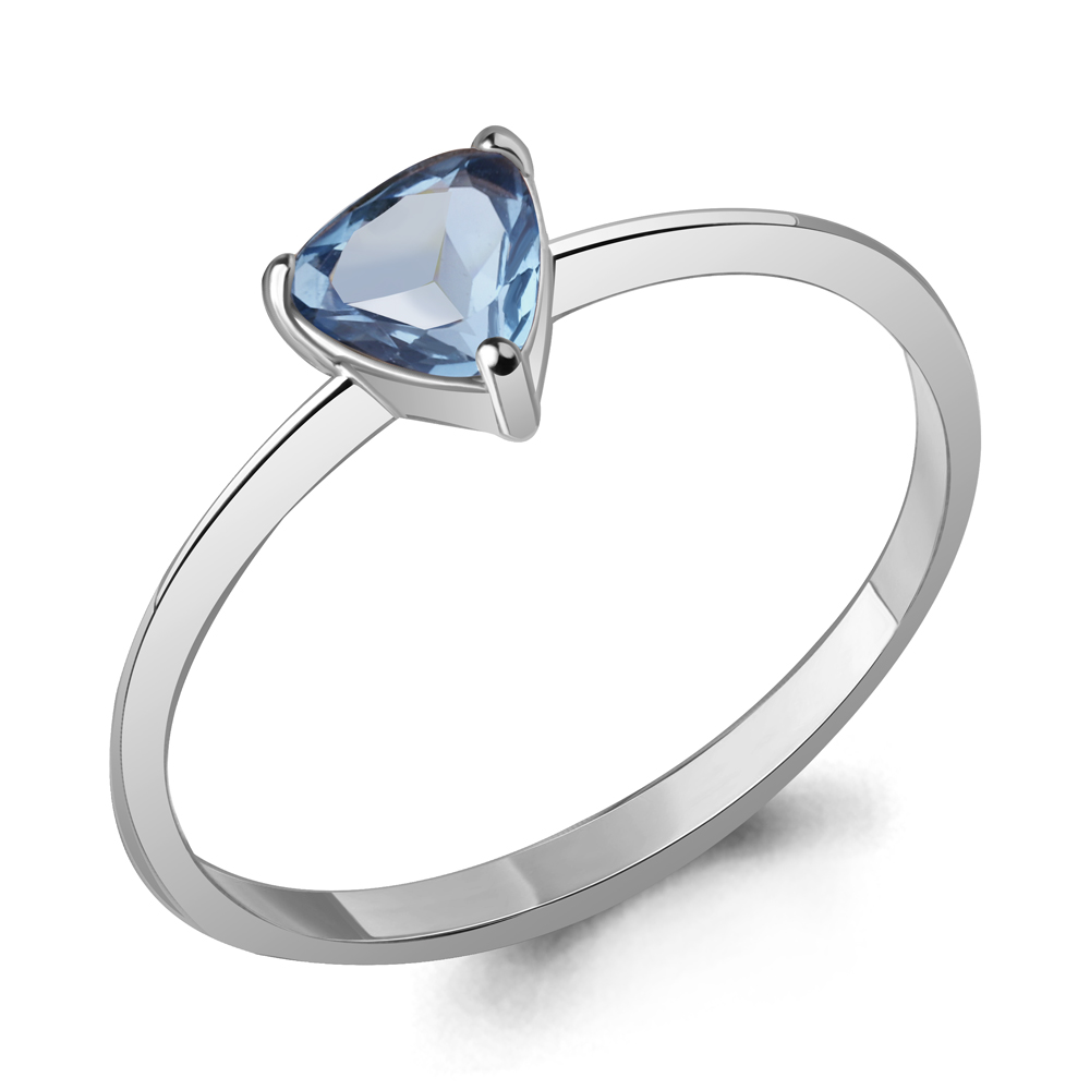 

Кольцо из серебра с топазом р., Aquamarine 6694905, 6694905_925_р