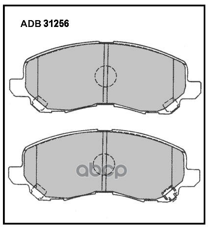 

Колодки Дисковые Передние Mitsubishi Space Runner 2.0i 16v/2.4gdi 99> ALLIED NIP Adb31256