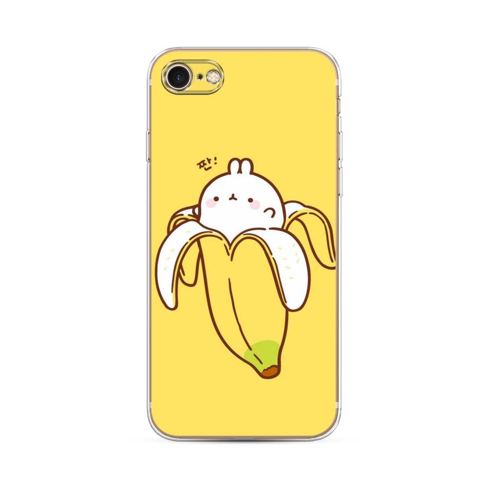 

Чехол Awog на Apple iPhone 8 / Айфон 8 "Зайчик-бананчик", Разноцветный, 10850-2