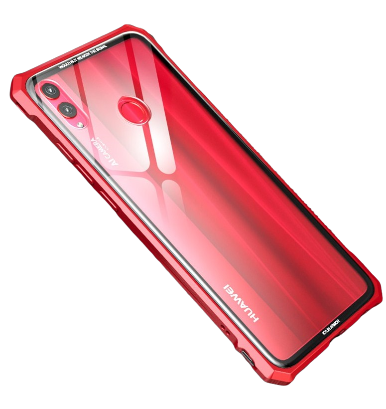 

Бампер MyPads для Huawei Honor 8X цвет красный