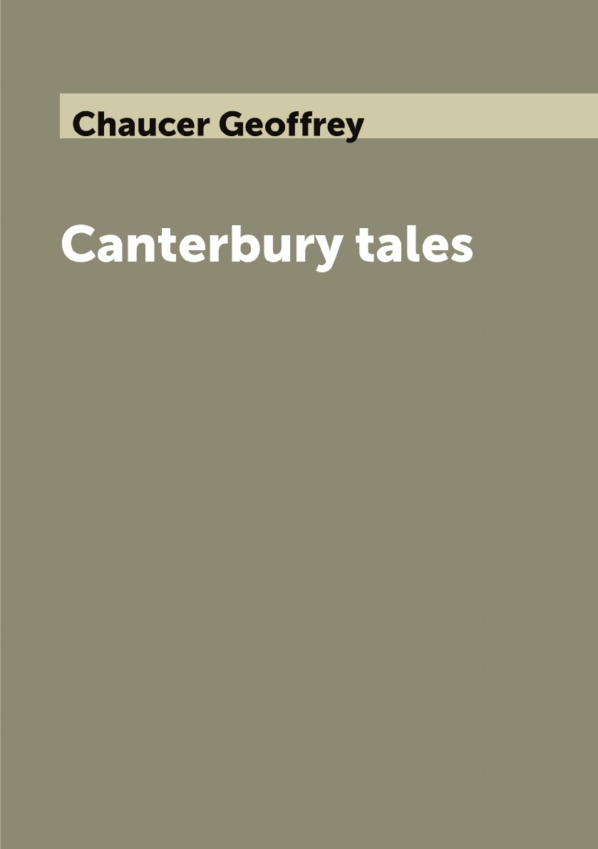 

Canterbury tales