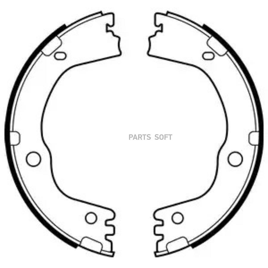 

Тормозные колодки DELPHI LS2081