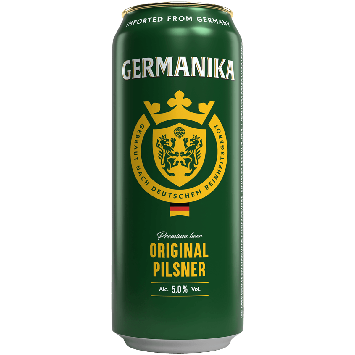 

Пиво Germanika Pilsner светлое 0,5 л ж/б