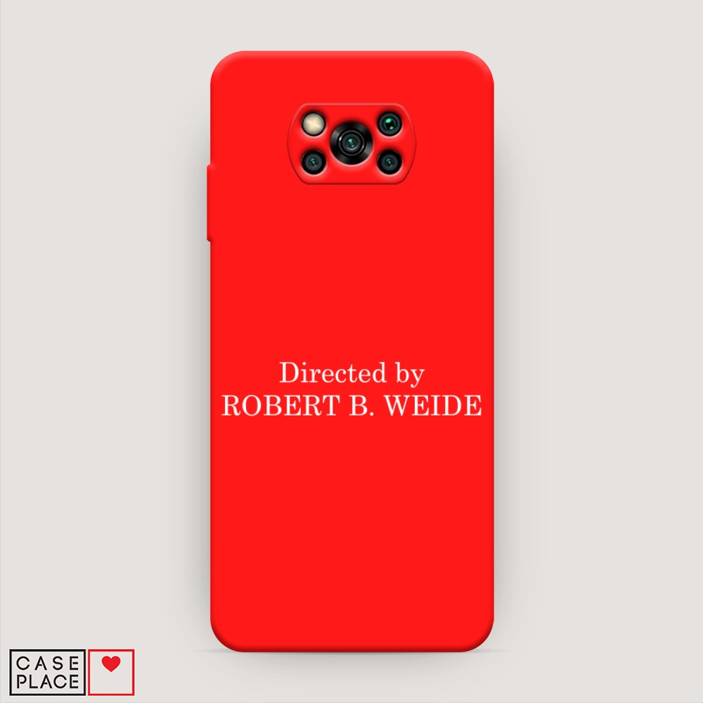 фото Матовый силиконовый чехол "robert b weide" на xiaomi poco x3 pro awog