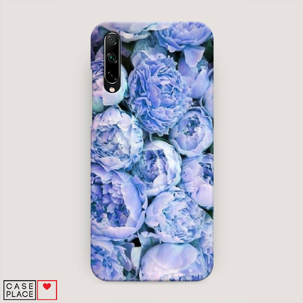 

Чехол Awog "Пионы голубые" для Honor 30i