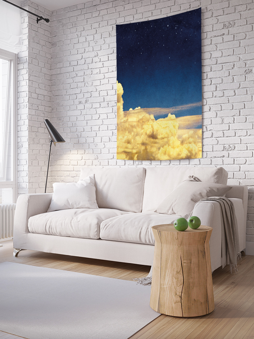 

Вертикальное фотопанно на стену JoyArty Над облаками 100x150 см, Над облаками
