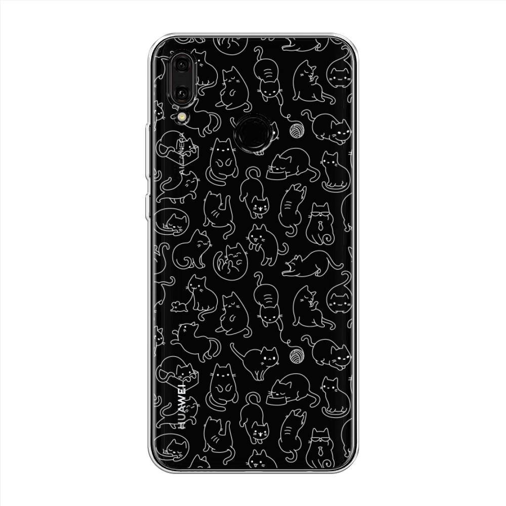 

Чехол Awog "Шкодливые котики" для Huawei Y9 2019