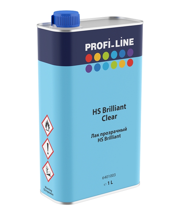 фото Лак прозрачный profi line hs brilliant (1 л)