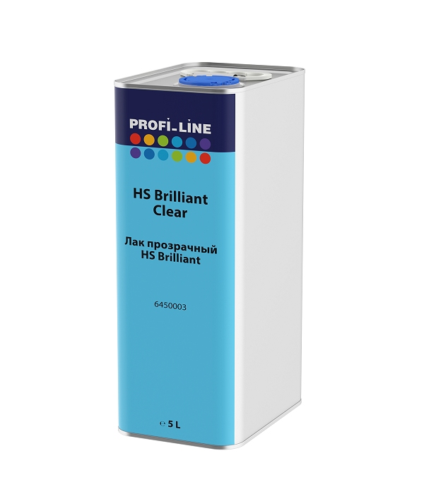 Лак прозрачный Profi Line HS Brilliant (5 л)