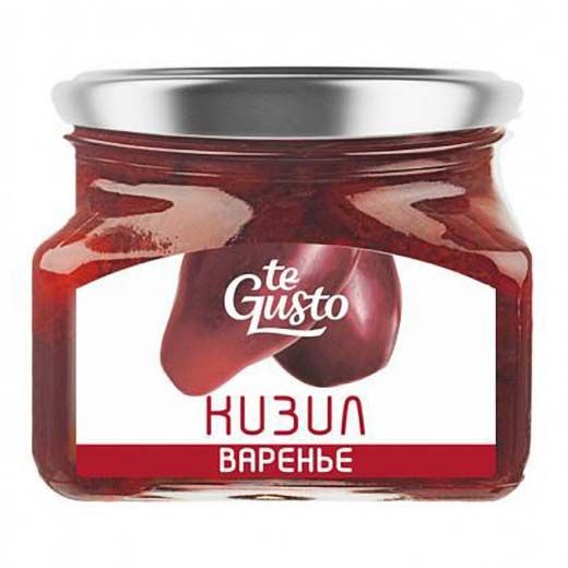 Варенье te Gusto из кизила 430 г