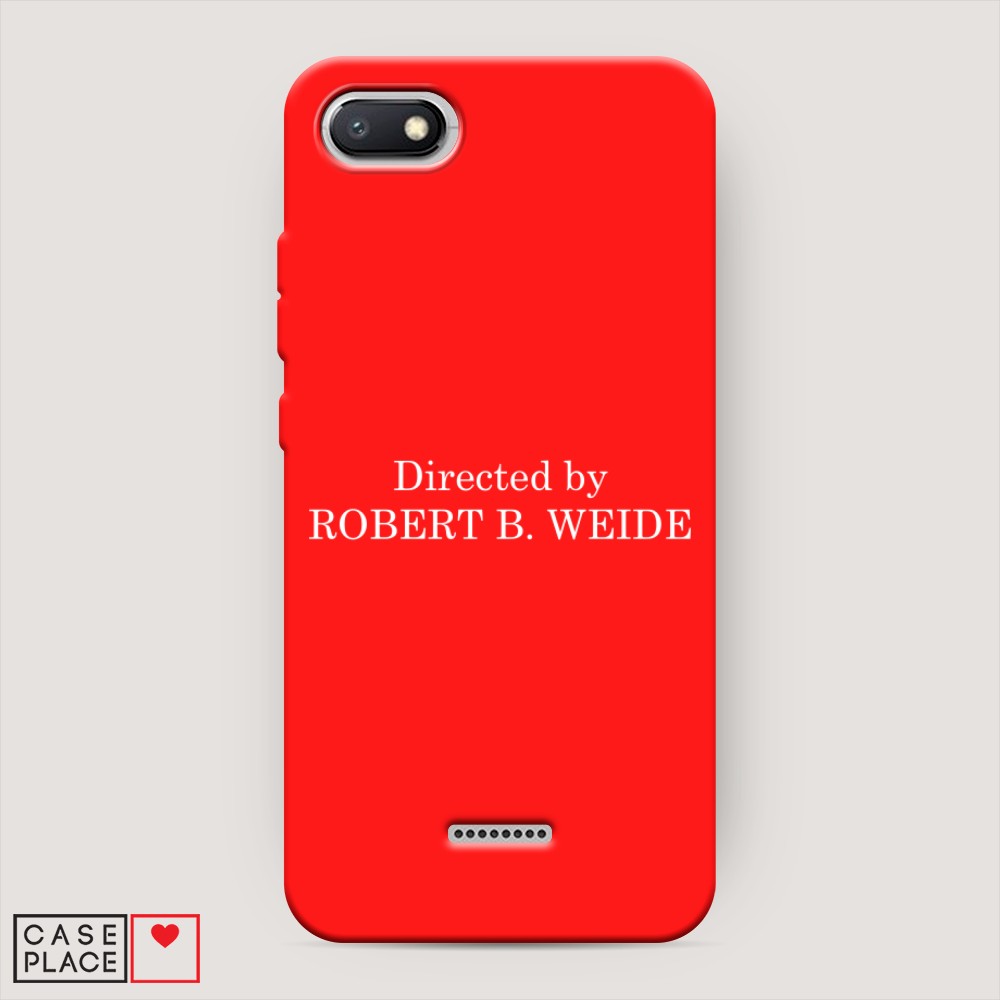 фото Матовый силиконовый чехол "robert b weide" на xiaomi redmi 6a awog