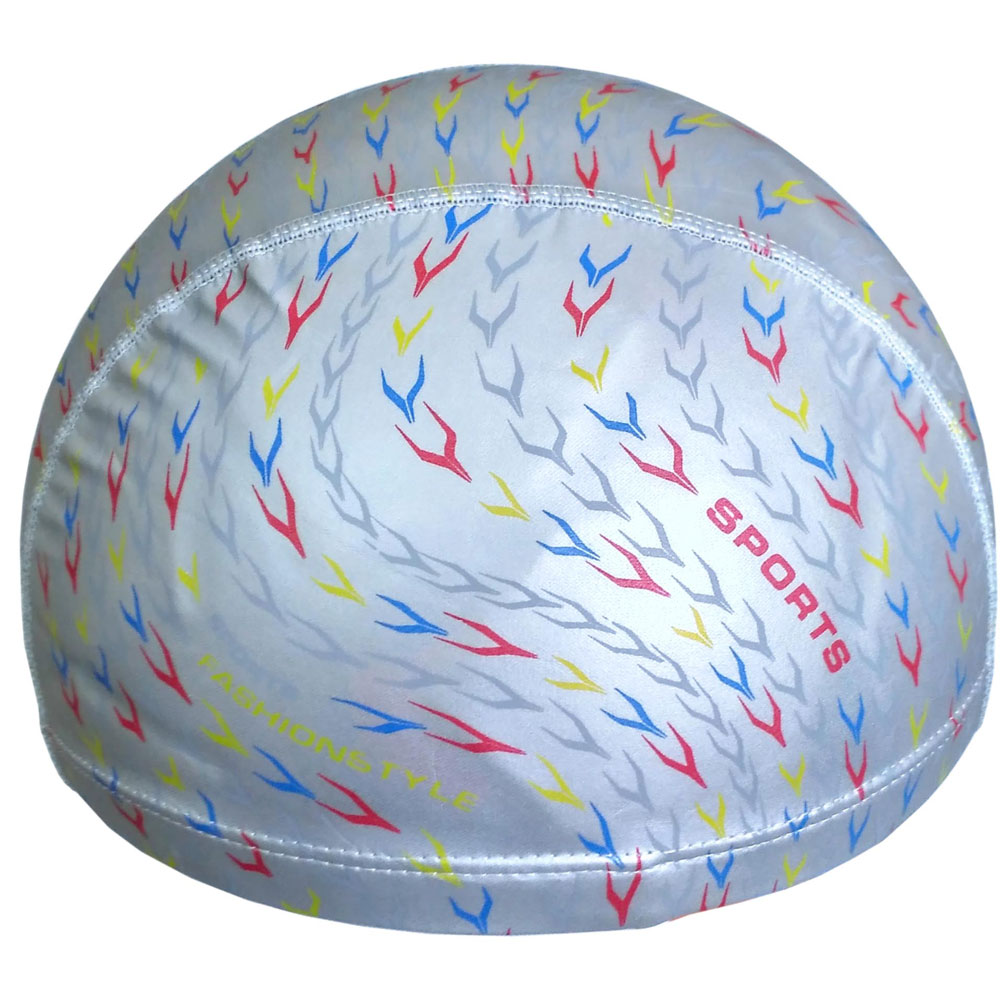 

Шапочка для плавания Sportex ПУ серый, D26122-4