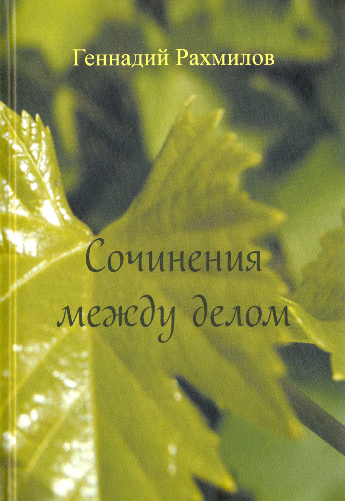 

Сочинения между делом Поэзия