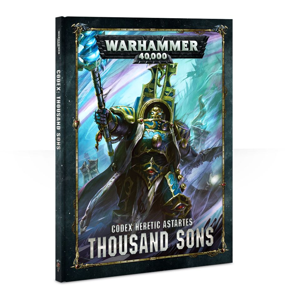 

Миниатюры warhammer 40000: кодекс: thousand sons (8-ая редакция, на английском языке)
