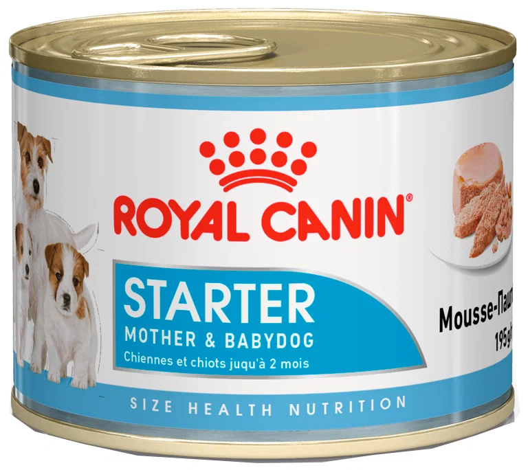 

Влажный корм для щенков и беременных и кормящих сук Royal Canin Starter Mousse, 195 г