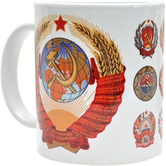 

Кружка Гербы республик СССР