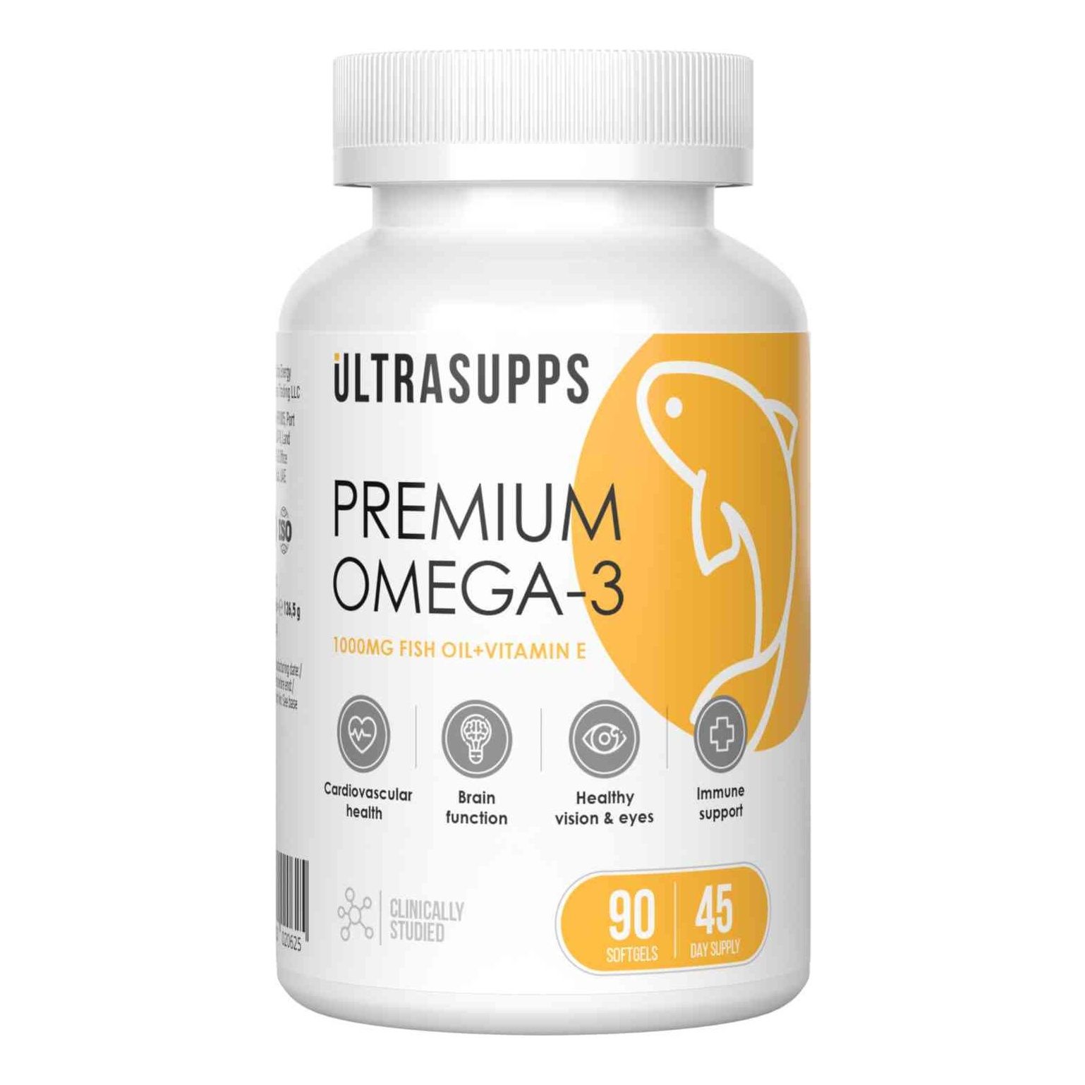 

БАД Ultrasupps Premium Omega-3 капсулы 90 шт