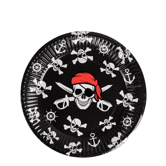 

Тарелка бумажная Страна Карнавалия Пират 18 см, Разноцветный, Сервировка стола. Пираты