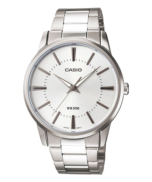 фото Наручные часы мужские casio mtp-1303d-7a серебристые