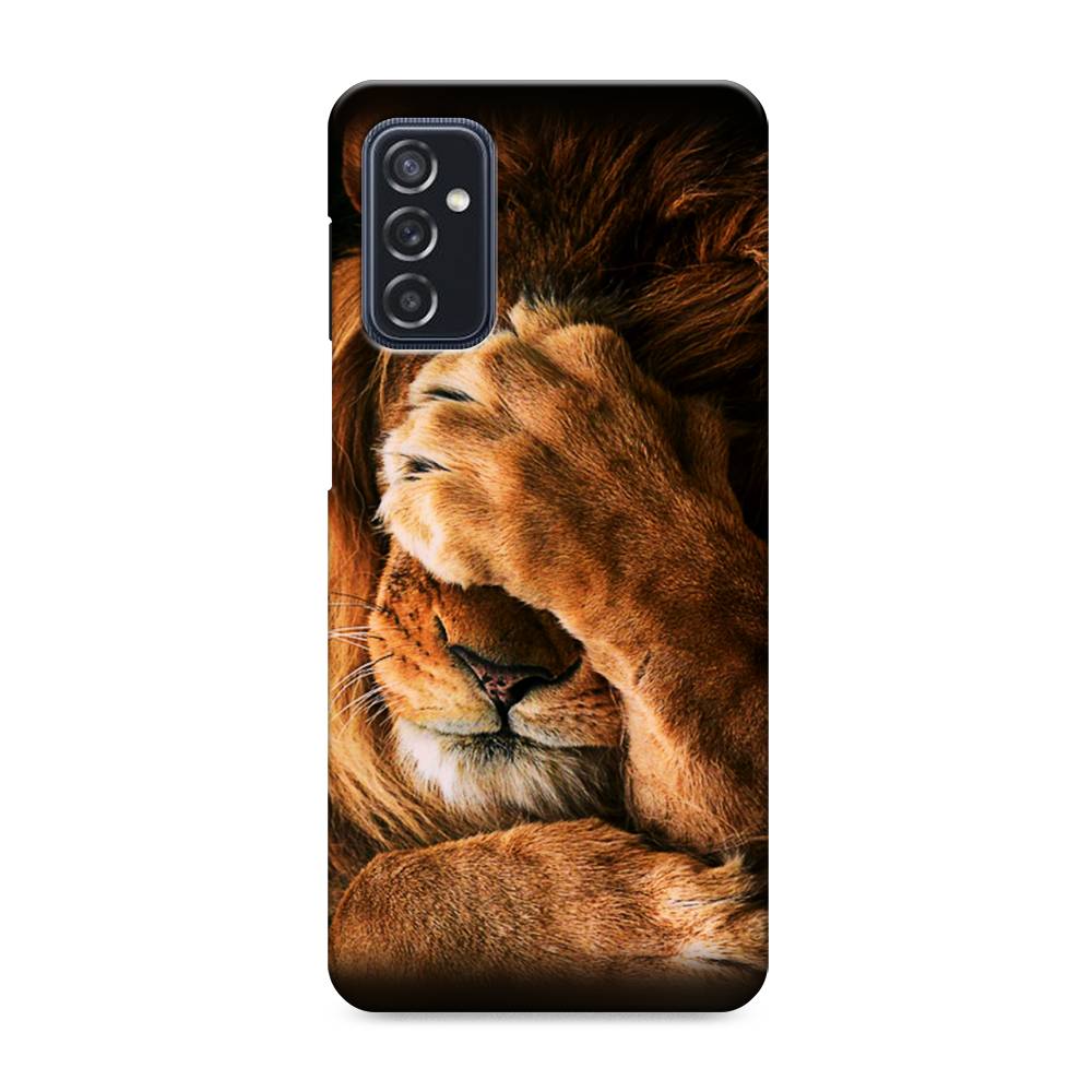 

Пластиковый чехол "Львиный стыд" на Samsung Galaxy M52, 2104320-1