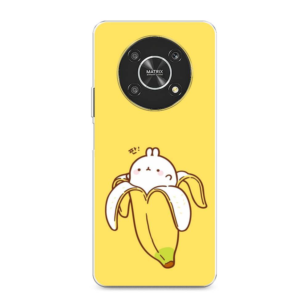 

Чехол Awog на Honor X9 4G/Magic4 Lite 4G "Зайчик-бананчик", Разноцветный, 6108650-2