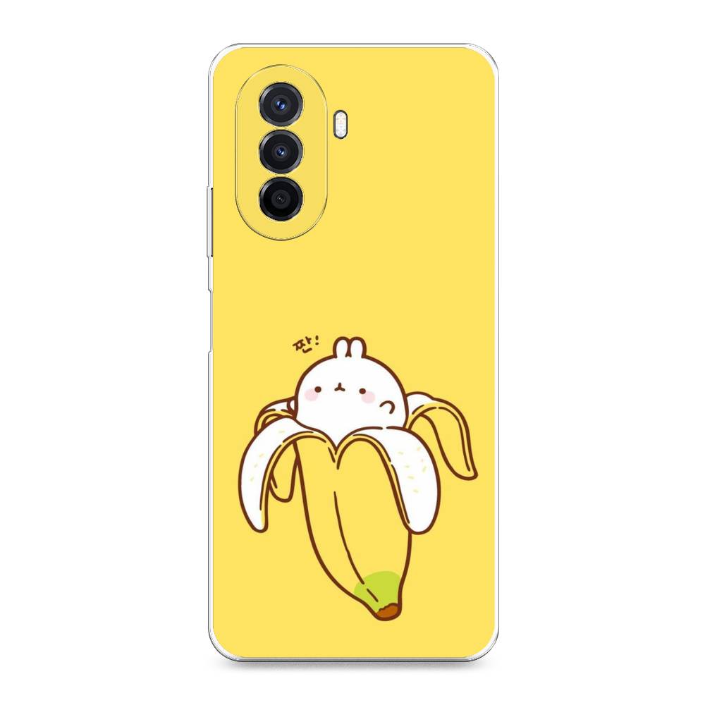 

Чехол Awog на Huawei Nova Y70 "Зайчик-бананчик", Разноцветный, 6109150-2
