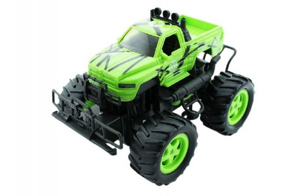 Радиоуправляемый внедорожник Wangfeng Monstre Truck Pickup Dodge Ram 1:14 (свет, звук)