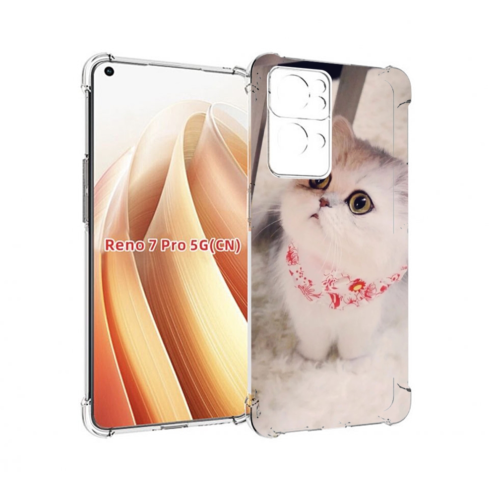 

Чехол MyPads Котеночек женский для OPPO Reno7 Pro 5G, Прозрачный, Tocco
