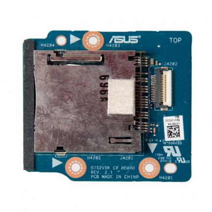 

Плата расширения G752VSK CR BOARD Rev.2.1 для ноутбука Asus G752VSK (плата картридера)