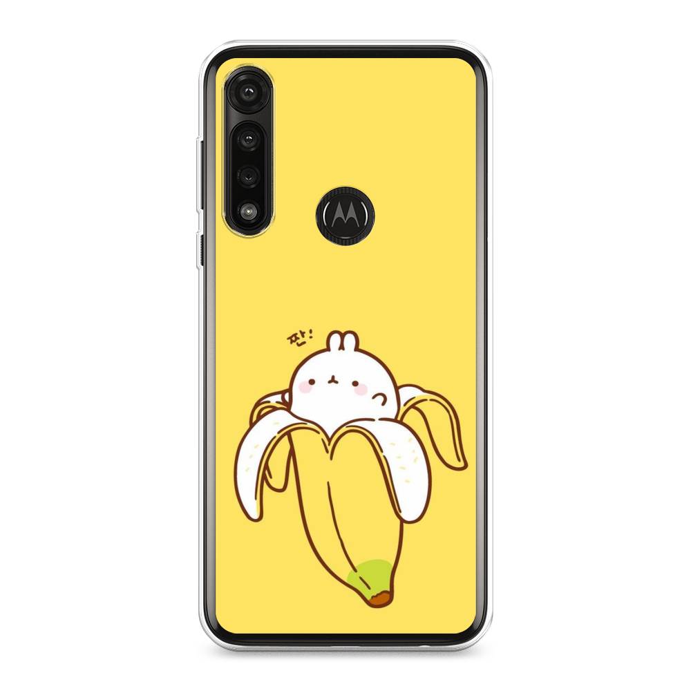 

Чехол Awog на Motorola Moto G Power 2020 "Зайчик-бананчик", Разноцветный, 242650-2