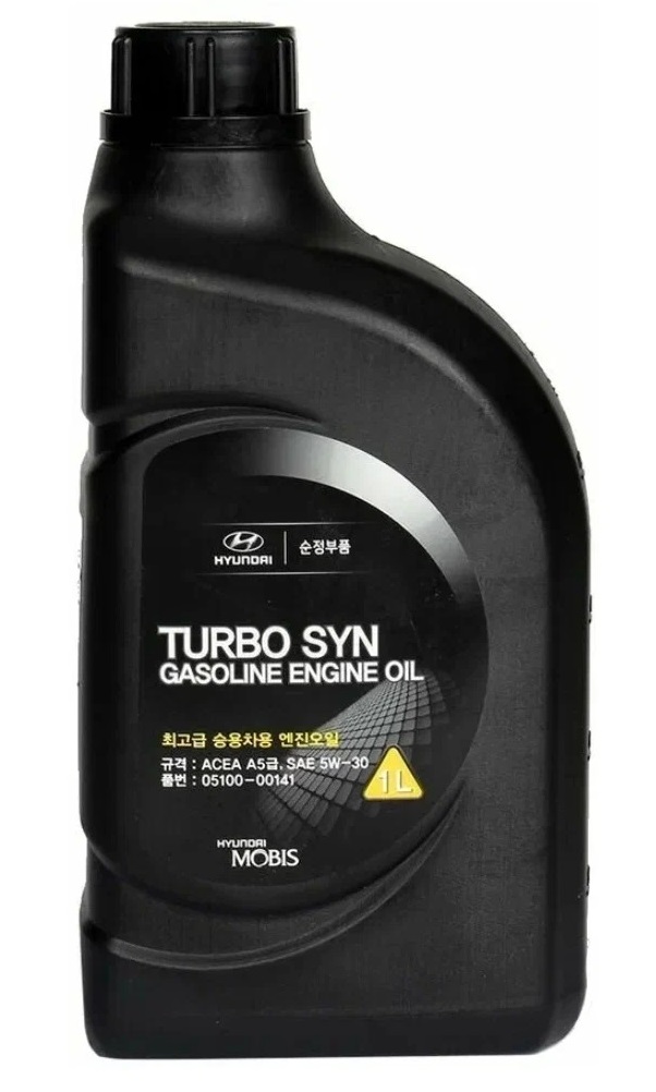 фото Hyundai-kia масло hyundai 5/30 turbo syn gasoline engine oil моторное синтетическое 1 л