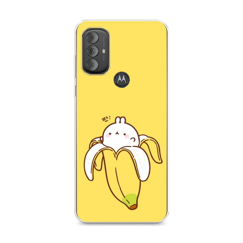

Чехол Awog на Motorola Moto G Power 2022 "Зайчик-бананчик", Разноцветный, 242850-2