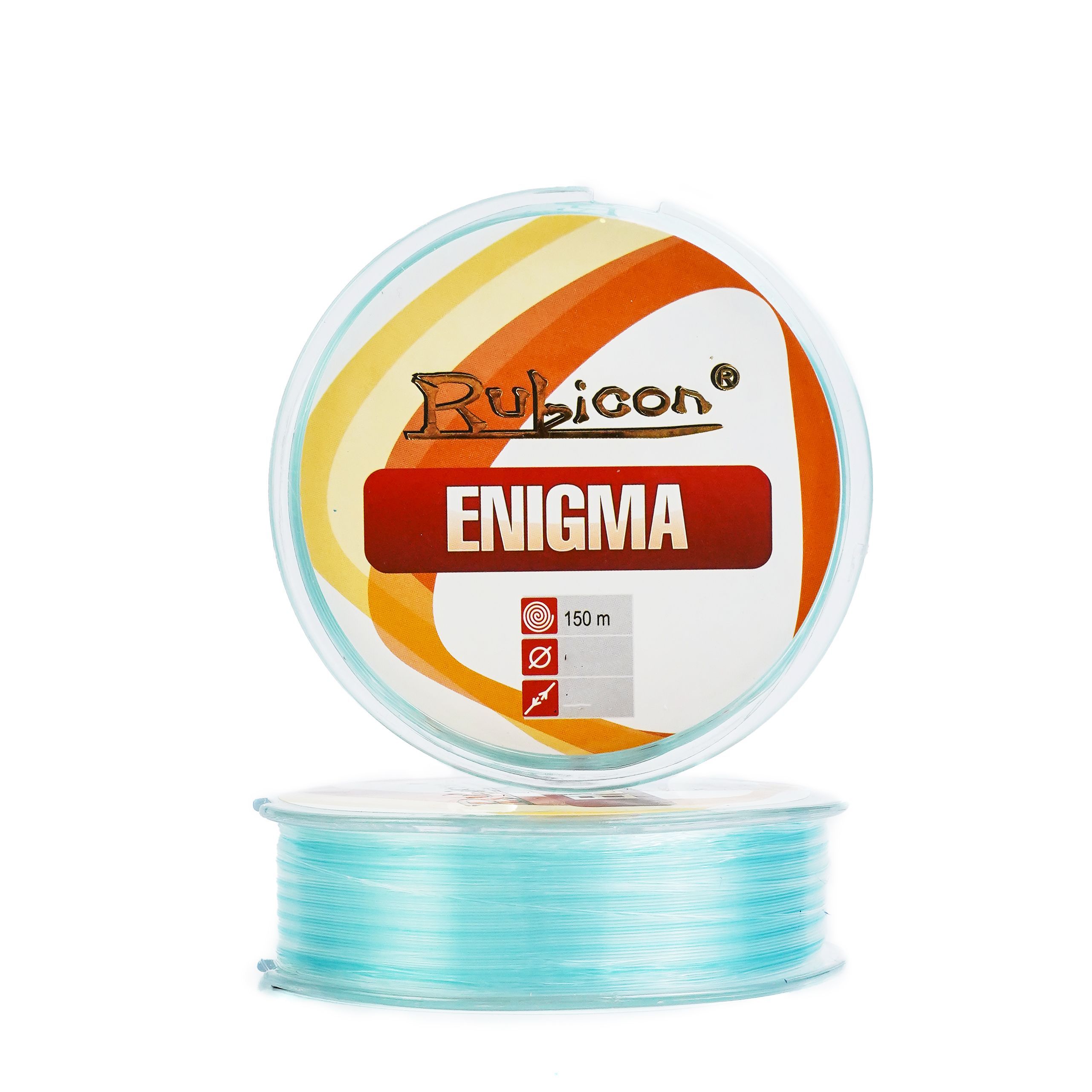 Монофильная леска для рыбалки RUBICON Enigma 150 м 0,42 мм (light blue)