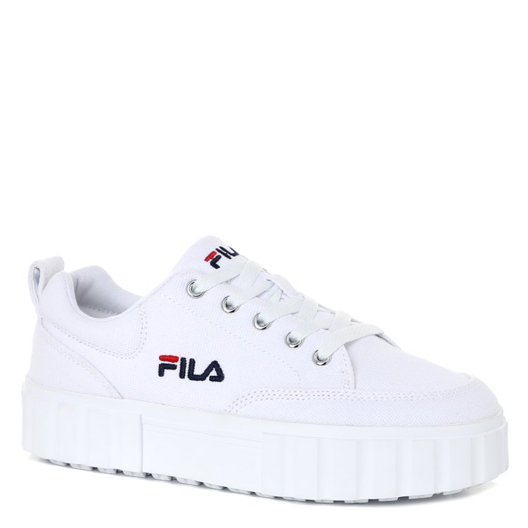 фото Кеды женские fila sandblast c low wmn белые 38 eu