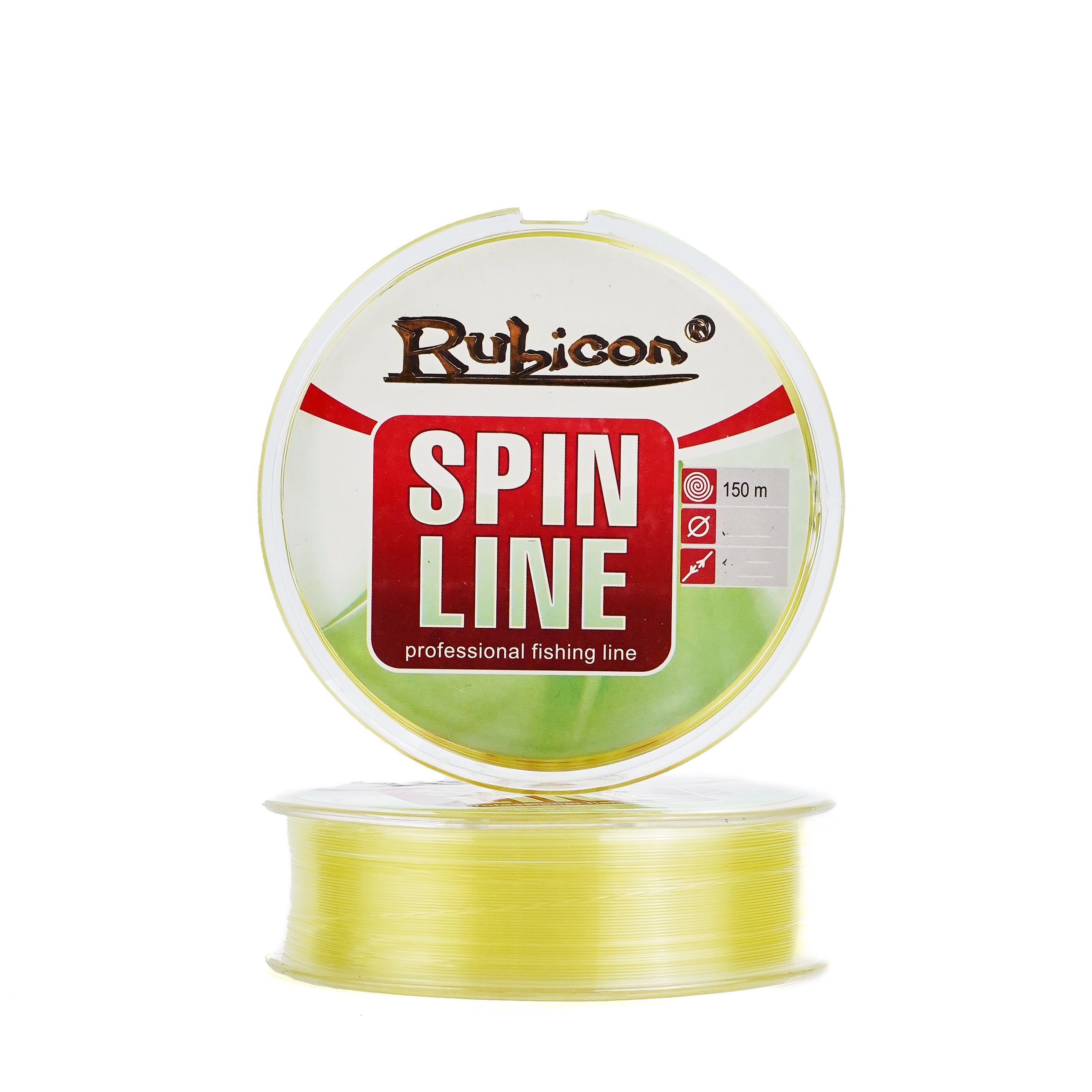 

Монофильная леска для рыбалки RUBICON Spin Line 150 м 0,28 мм (yellow)