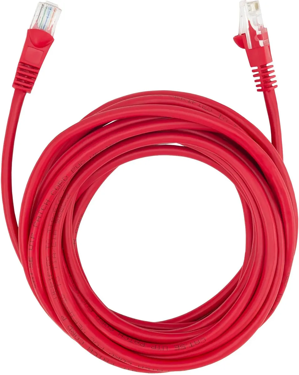 

Патч-корд Buro литой molded, UTP, cat.5E, 5м, 4 пары, 26AWG, алюминий омедненный, 1 шт,, Патч-корд Buro литой (molded), UTP, cat.5E, 5м, 4 пары, 26AWG, алюминий омедненный, 1 шт, красный