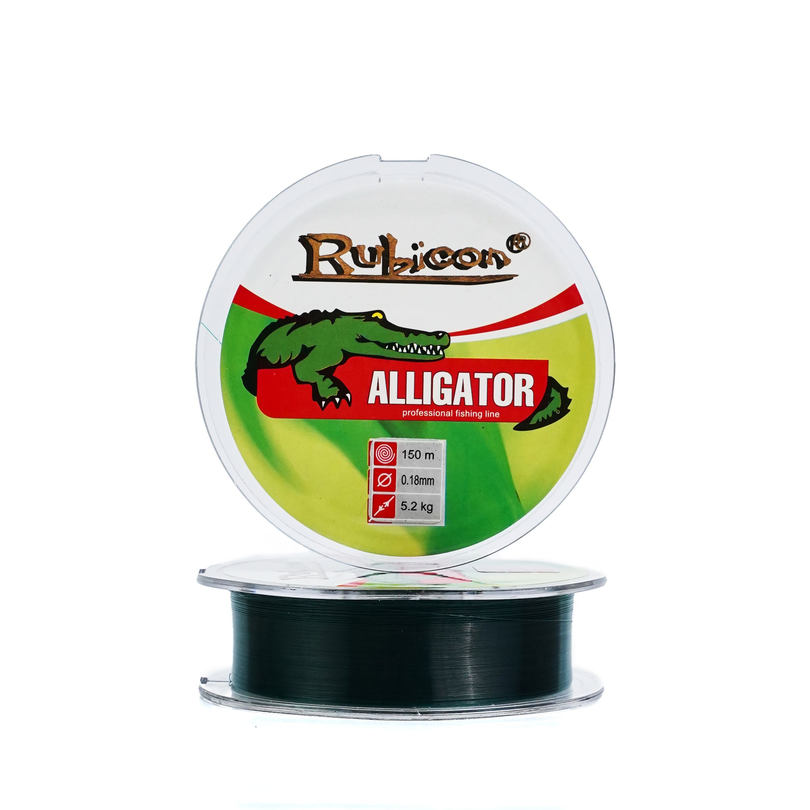 

Монофильная леска для рыбалки RUBICON Alligator 150 м 0,16 мм (dark green)