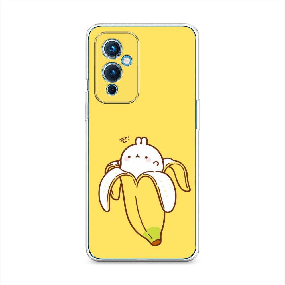 

Чехол Awog на OnePlus 9 LE2110 / ВанПлас 9 LE2110 "Зайчик-бананчик", Разноцветный, 152750-2
