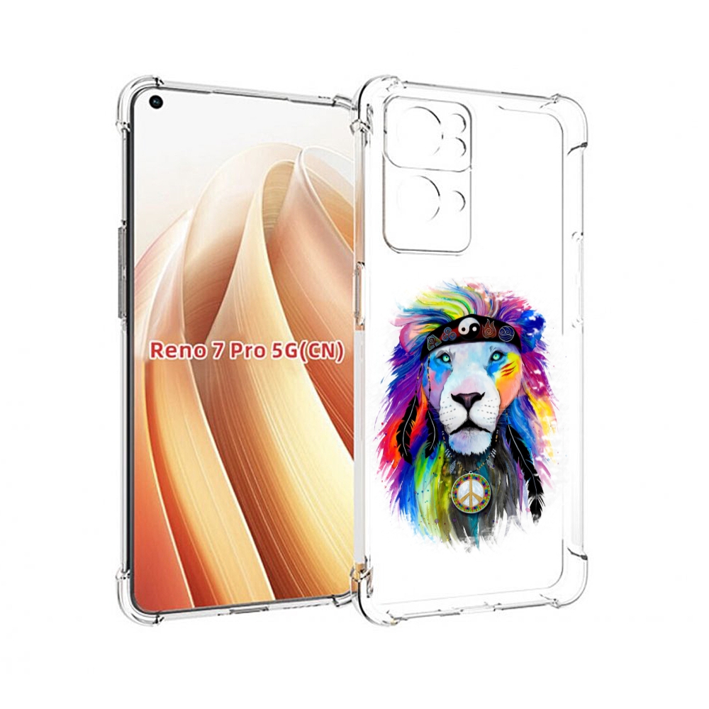 

Чехол MyPads Лев 3 для OPPO Reno7 Pro 5G, Прозрачный, Tocco