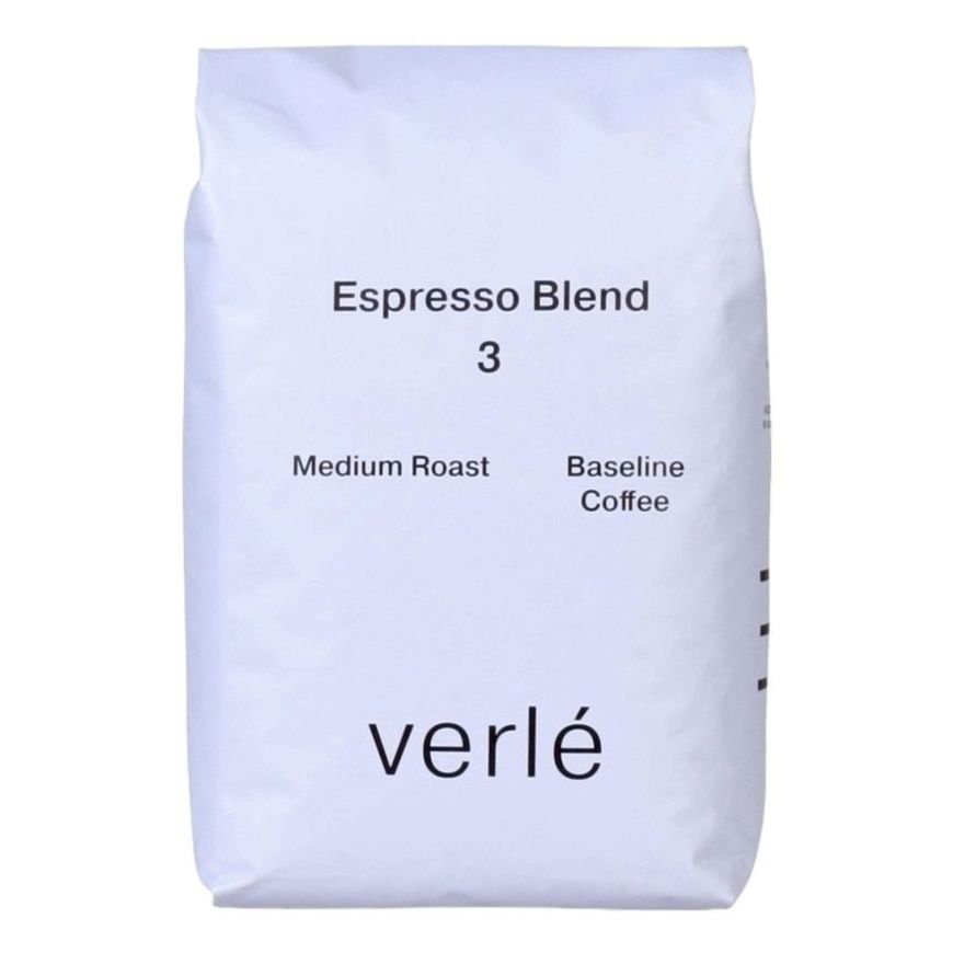 Кофе Verle Blend № 3 смесь арабики и робусты в зернах 1 кг