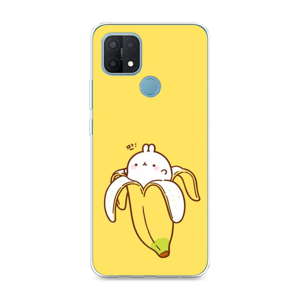 

Чехол Awog на Oppo A15/A15s "Зайчик-бананчик", Разноцветный, 255650-2