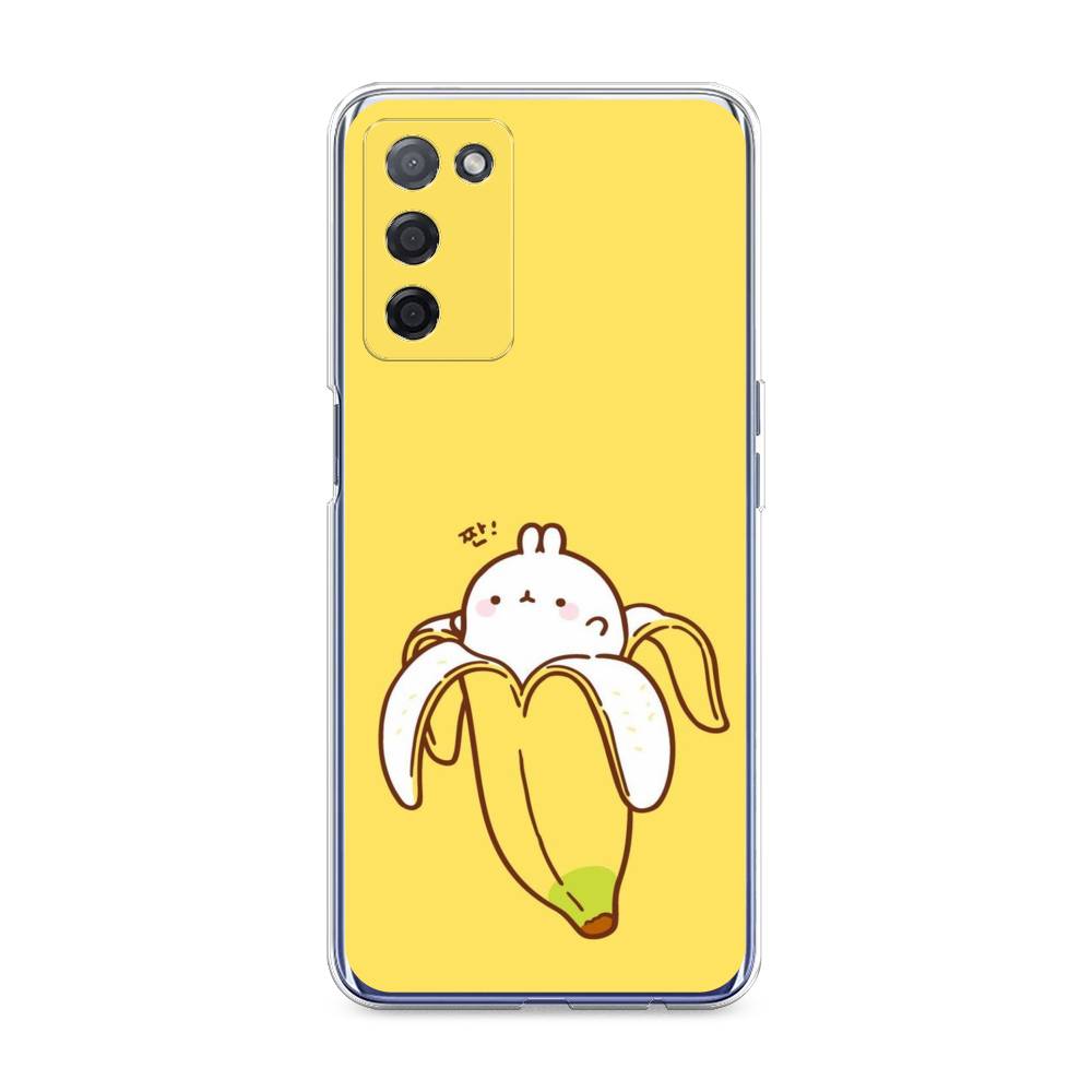 

Чехол Awog на Oppo A55 5G "Зайчик-бананчик", Разноцветный, 256250-2