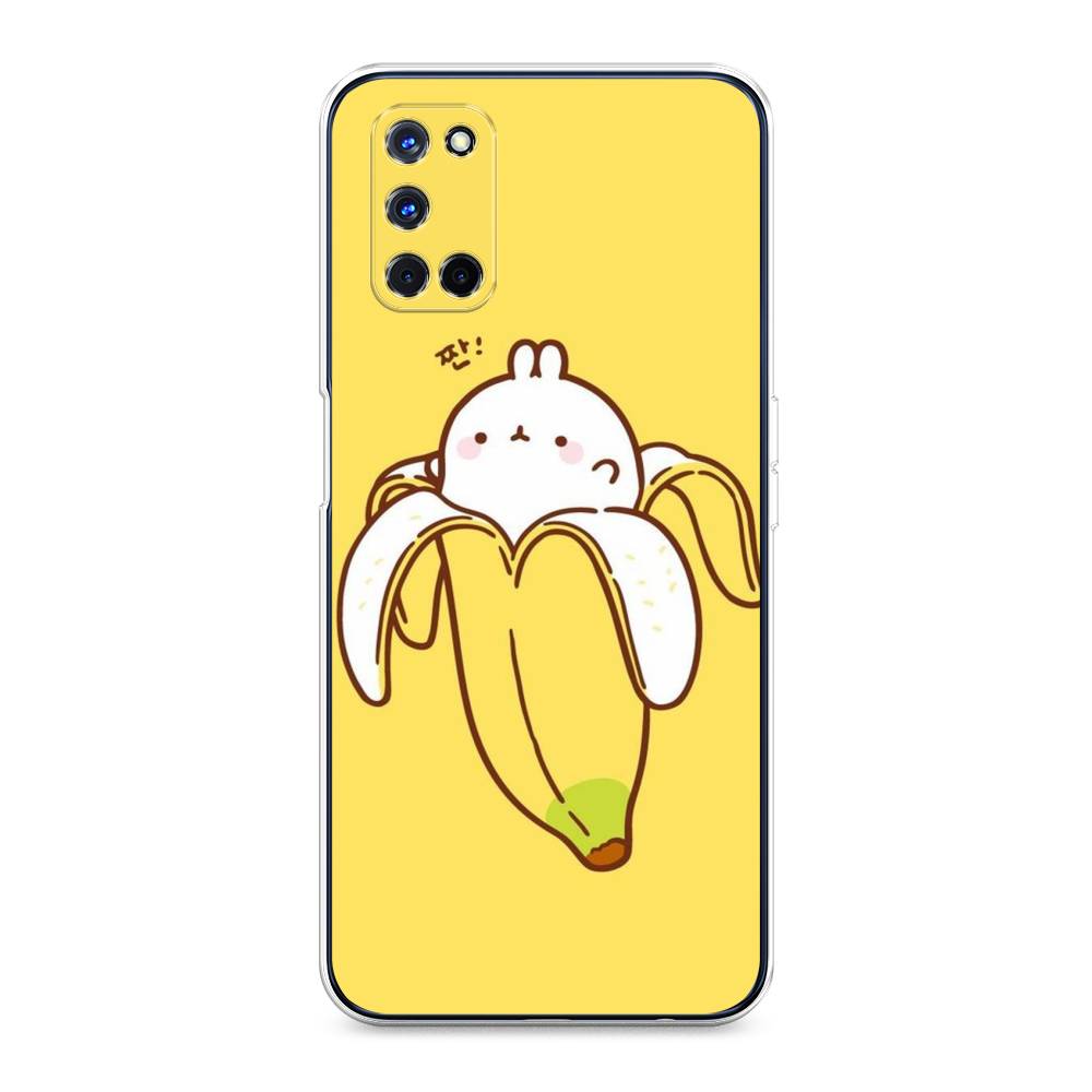 

Чехол Awog на Oppo A52/A72 "Зайчик-бананчик", Разноцветный, 253250-2