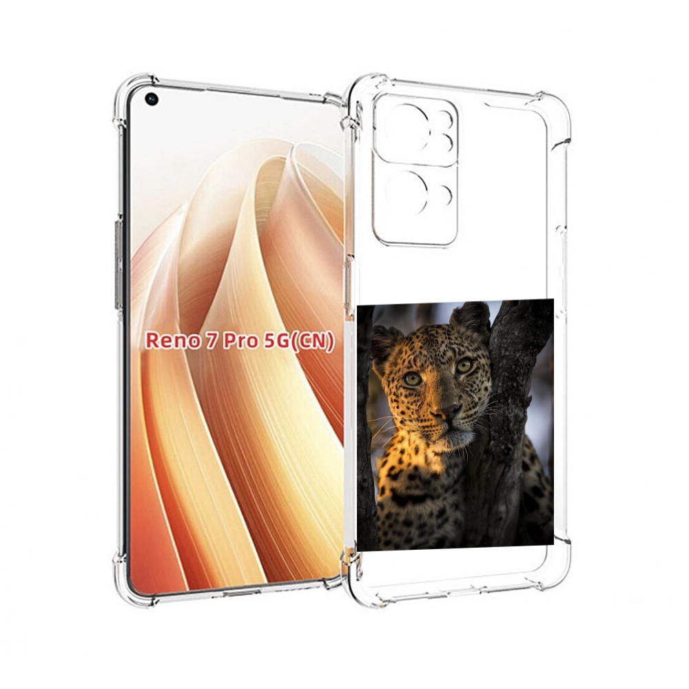 

Чехол MyPads Леопард для OPPO Reno7 Pro 5G, Прозрачный, Tocco
