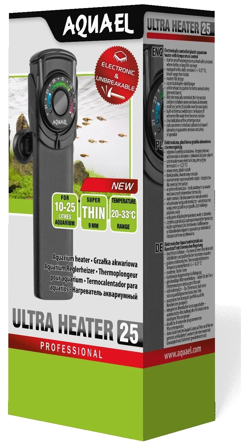 

Нагреватель Aquael Ultra Heater для аквариума 10 - 25 л