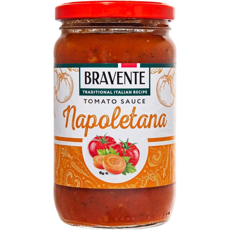

Соус Bravente Napoletana Томатный 360 г